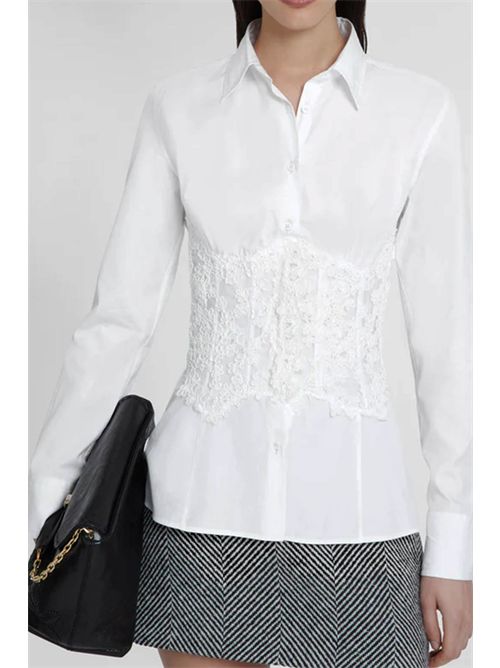 Shirt with lace ERMANNO SCERVINO | D472K363BQP10601